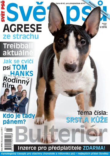 Obálka e-magazínu Svět psů 5/2016