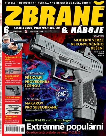 Obálka e-magazínu Zbraně & náboje 6/23