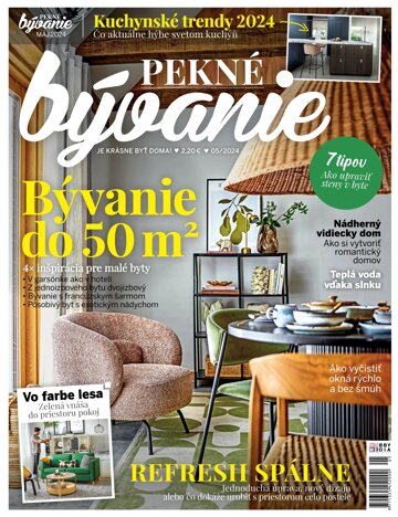 Obálka e-magazínu Pekné bývanie 5/2024