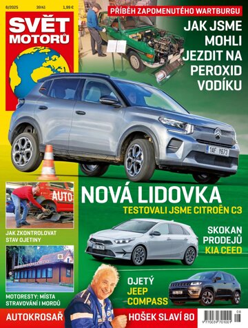 Obálka e-magazínu Svět motorů 8/2025