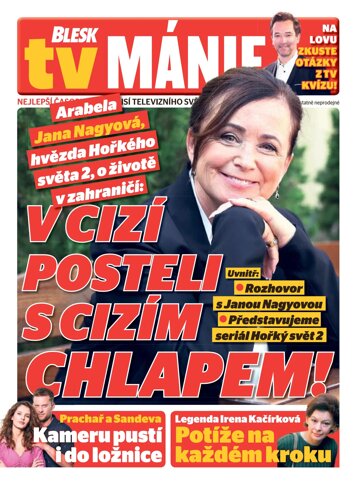 Obálka e-magazínu Blesk Tv manie 29.3.2025