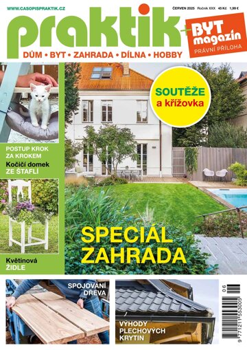 Obálka e-magazínu PRAKTIK & příloha Byt magazín 6/2025
