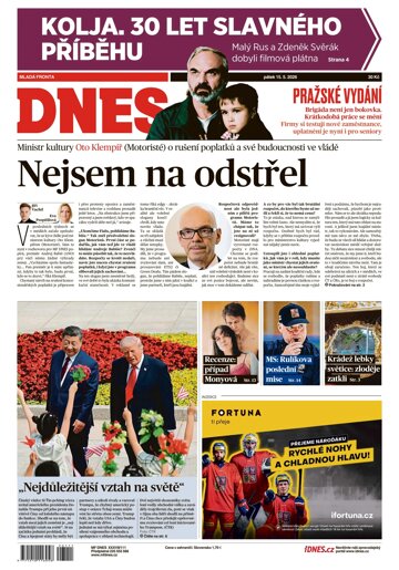 Obálka e-magazínu MF Dnes 15.5.2026