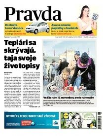 Obálka e-magazínu Pravda 15.11.2010