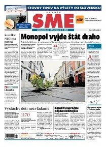 Obálka e-magazínu SME 28.5.2013