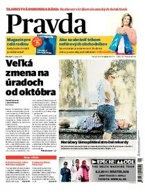 Obálka e-magazínu Pravda 20. 6. 2013