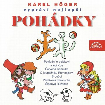 Obálka audioknihy Karel Höger vypráví nejlepší pohádky