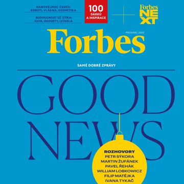Obálka audioknihy Forbes prosinec 2020