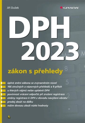 Obálka knihy DPH 2023 – zákon s přehledy