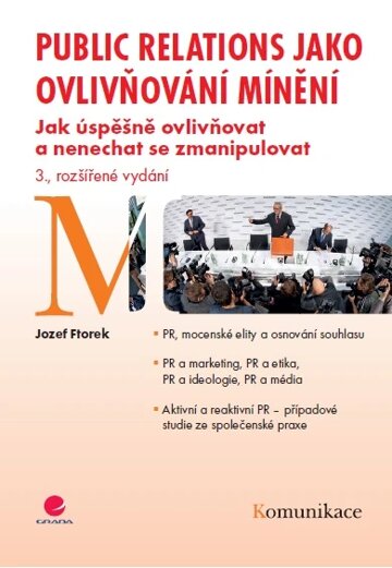 Obálka knihy Public relations jako ovlivňování mínění