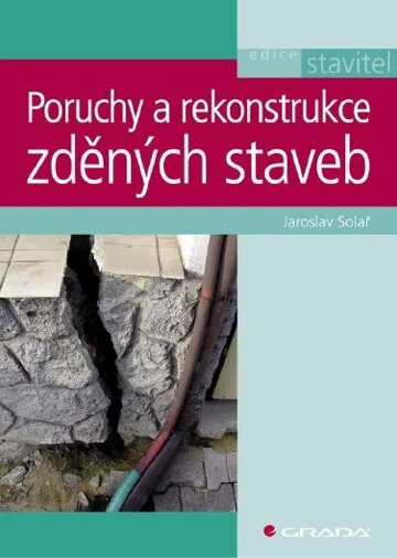 Obálka knihy Poruchy a rekonstrukce zděných staveb