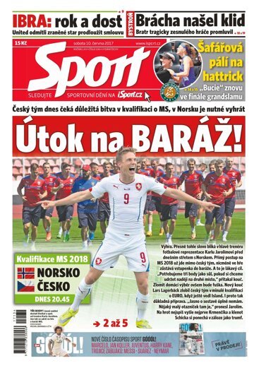 Obálka e-magazínu Sport 10.6.2017