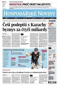 Obálka e-magazínu Hospodářské noviny 206 - 23.10.2012