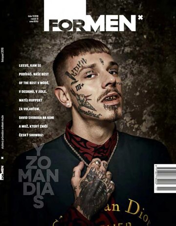 Obálka e-magazínu ForMen 11/2018