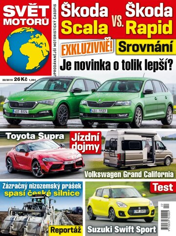 Obálka e-magazínu Svět motorů 22/2019