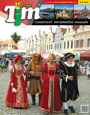 Obálka e-magazínu TIM Turistický magazín 7+8 2019