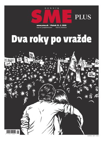 Obálka e-magazínu SME 21.2.2020.