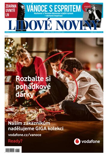 Obálka e-magazínu Lidové noviny 2.12.2020