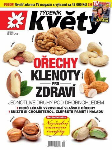 Obálka e-magazínu Týdeník Květy 49/2020
