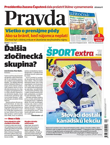 Obálka e-magazínu Pravda 17. 5. 2022