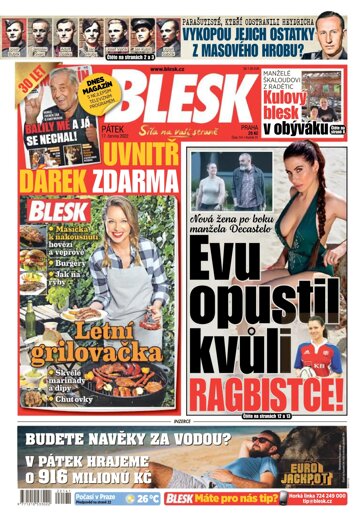 Obálka e-magazínu Blesk 17.6.2022