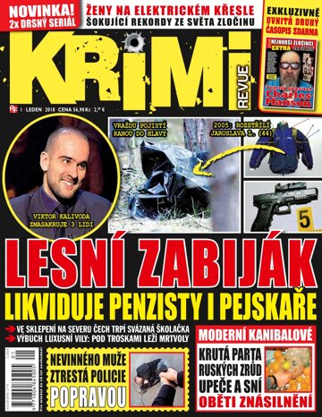 Obálka e-magazínu Krimi revue 1/18