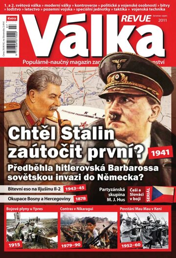 Obálka e-magazínu Válka REVUE 7-8/2011