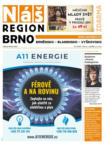 Obálka e-magazínu Náš Region - Praha 14/2023