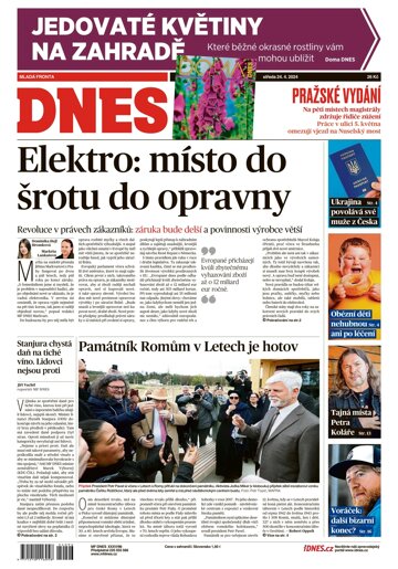 Obálka e-magazínu MF Dnes 24.4.2024