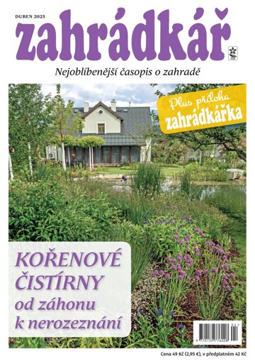 Obálka e-magazínu Zahrádkář 4/2025