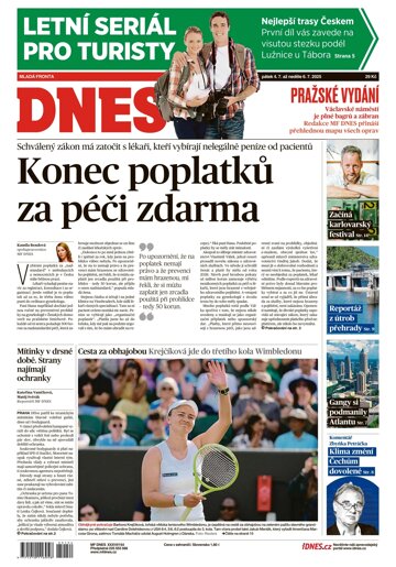 Obálka e-magazínu MF Dnes 4.7.2025