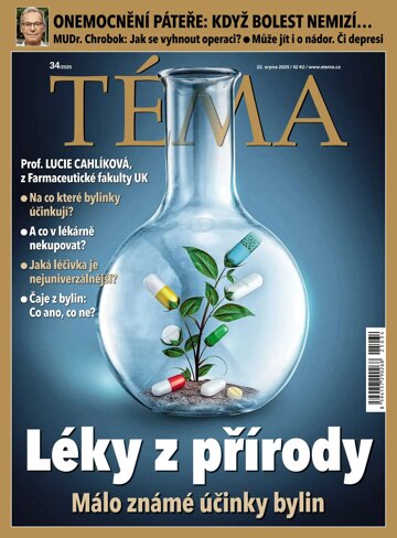 Obálka e-magazínu TÉMA 22.8.2025