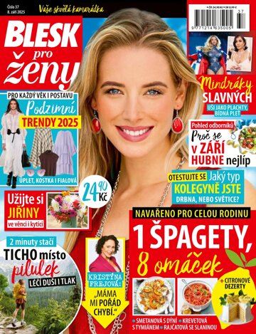 Obálka e-magazínu Blesk pro ženy 37/2025