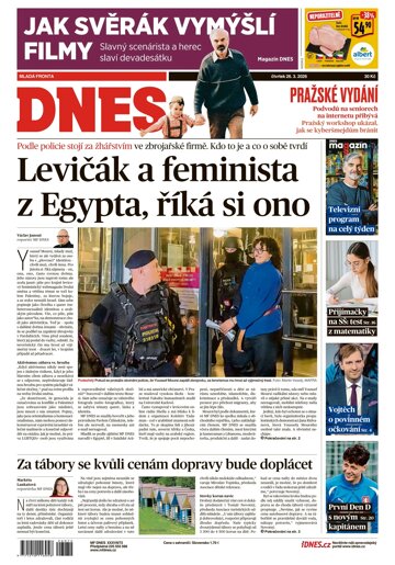 Obálka e-magazínu MF Dnes 26.3.2026