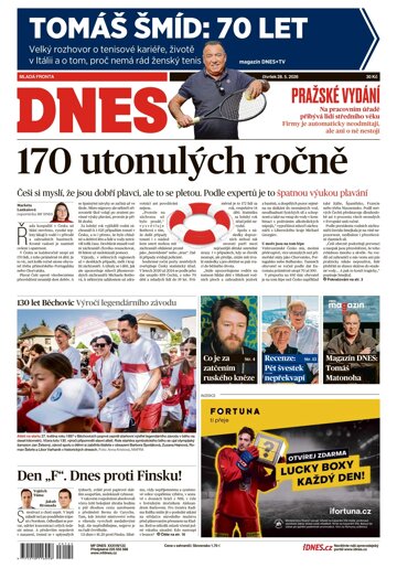 Obálka e-magazínu MF Dnes 28.5.2026
