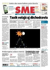 Obálka e-magazínu SME 14.12.2013