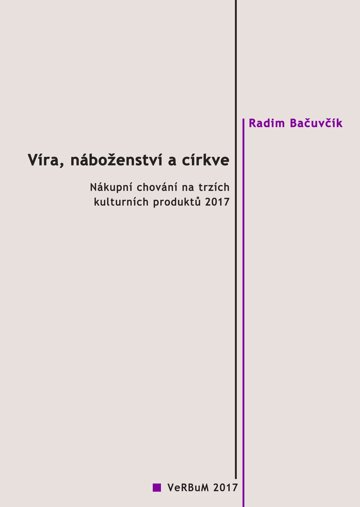 Obálka knihy Víra, náboženství a církve