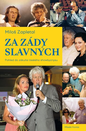 Obálka knihy Za zády slavných