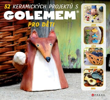 Obálka knihy 52 keramických projektů s GOLEMem