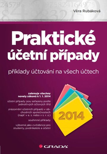 Obálka knihy Praktické účetní případy 2014