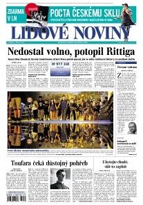 Obálka e-magazínu Lidové noviny 1.10.2014