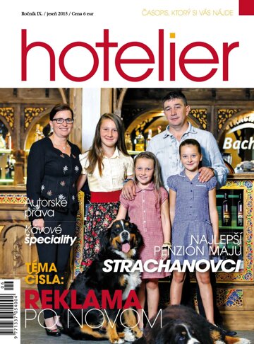 Obálka e-magazínu Hotelier jeseň 2015