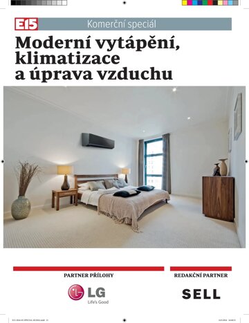 Obálka e-magazínu E15 Moderní vytápění, klimatizace a úprava vzduchu, 26.9.2016