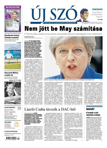 Obálka e-magazínu Új Szó 10.6.2017