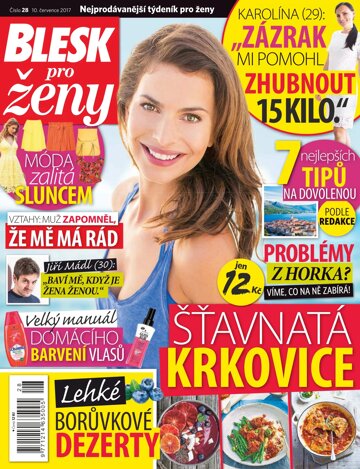 Obálka e-magazínu Blesk pro ženy 10.7.2017