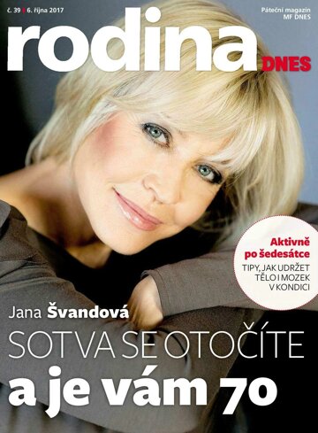 Obálka e-magazínu Magazín RODINA DNES - 6.10.2017