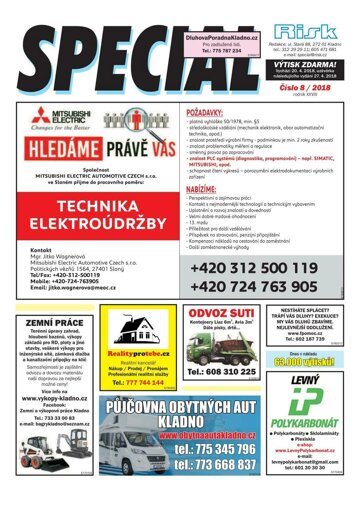 Obálka e-magazínu Special 8/2018