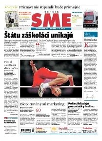 Obálka e-magazínu SME 5.9.2012