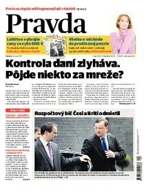 Obálka e-magazínu Pravda 3.3.2012