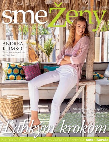 Obálka e-magazínu SME ŽENY 27/6/2020